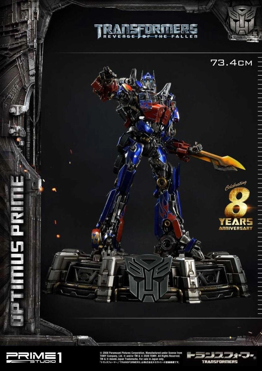 Bumble Bee Optimus Prime Statue Cybertron Edition EX Version (81.9 cm)