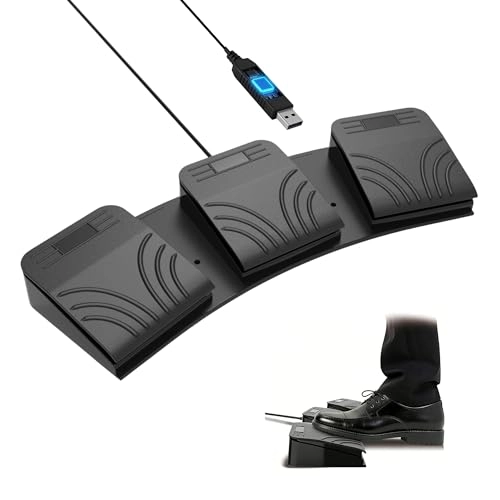 USB Triple Foot Pedal Switch