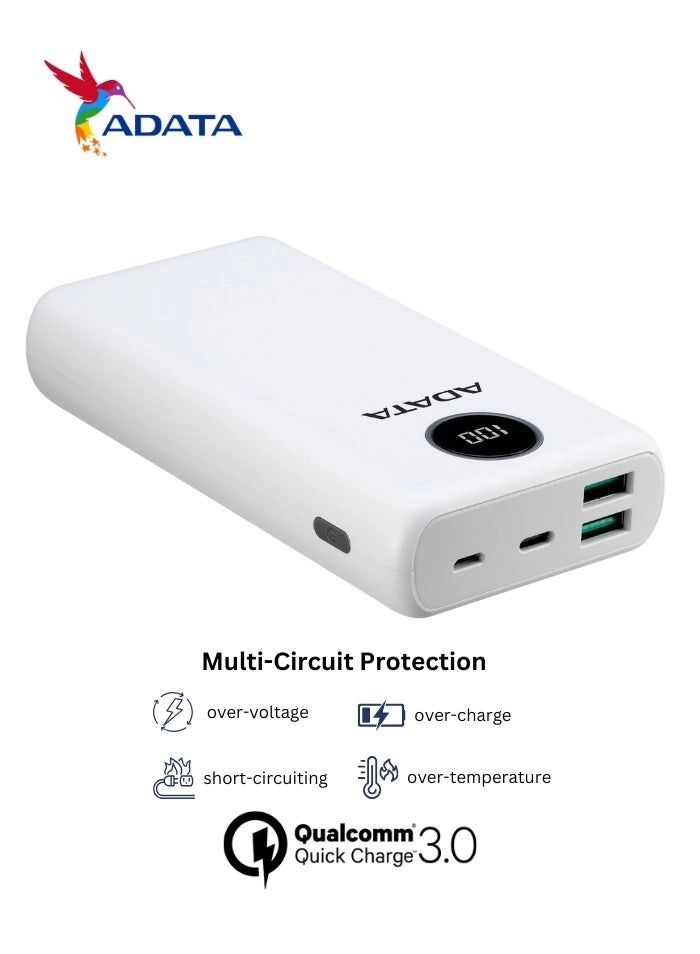 P20000QCD - 20000 mAh 18 W