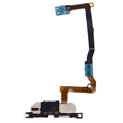 Home Button with Flex Cable for Galaxy Alpha / G850F - White