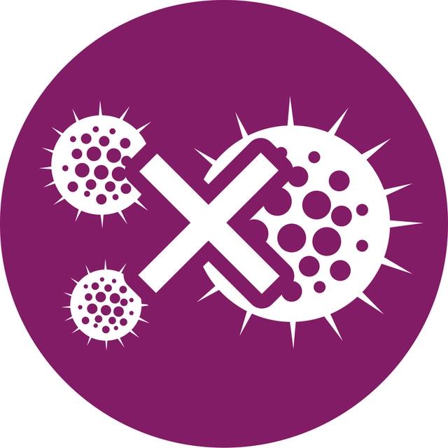 Kills up to 99.9% of bacteria*