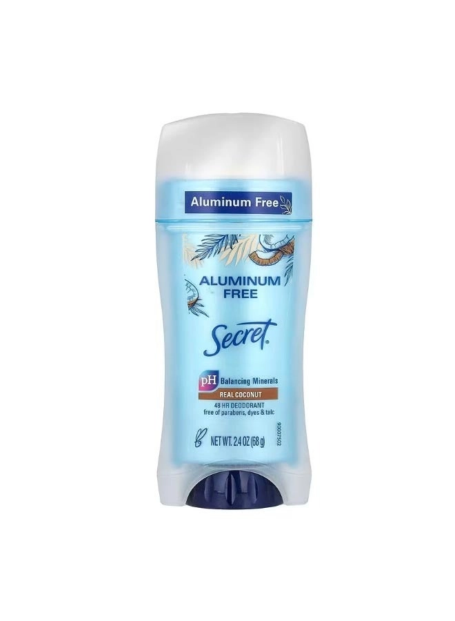 Secret Aluminum Free Deodorant - Real Coconut 68 g
