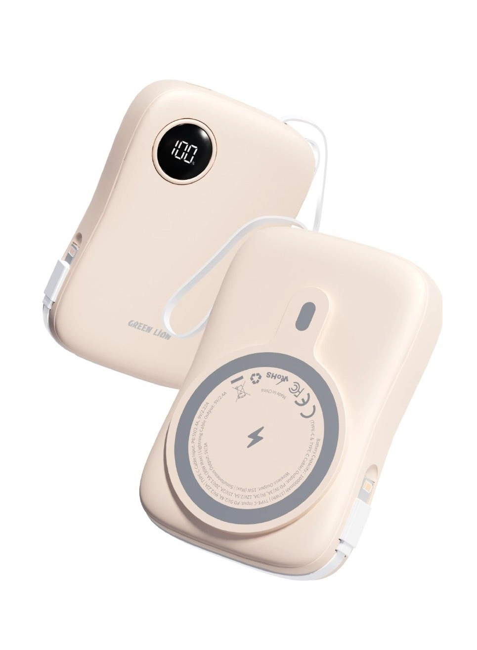 Mag Vision - 10000 mAh 22.5 W Fast charging Wireless charging