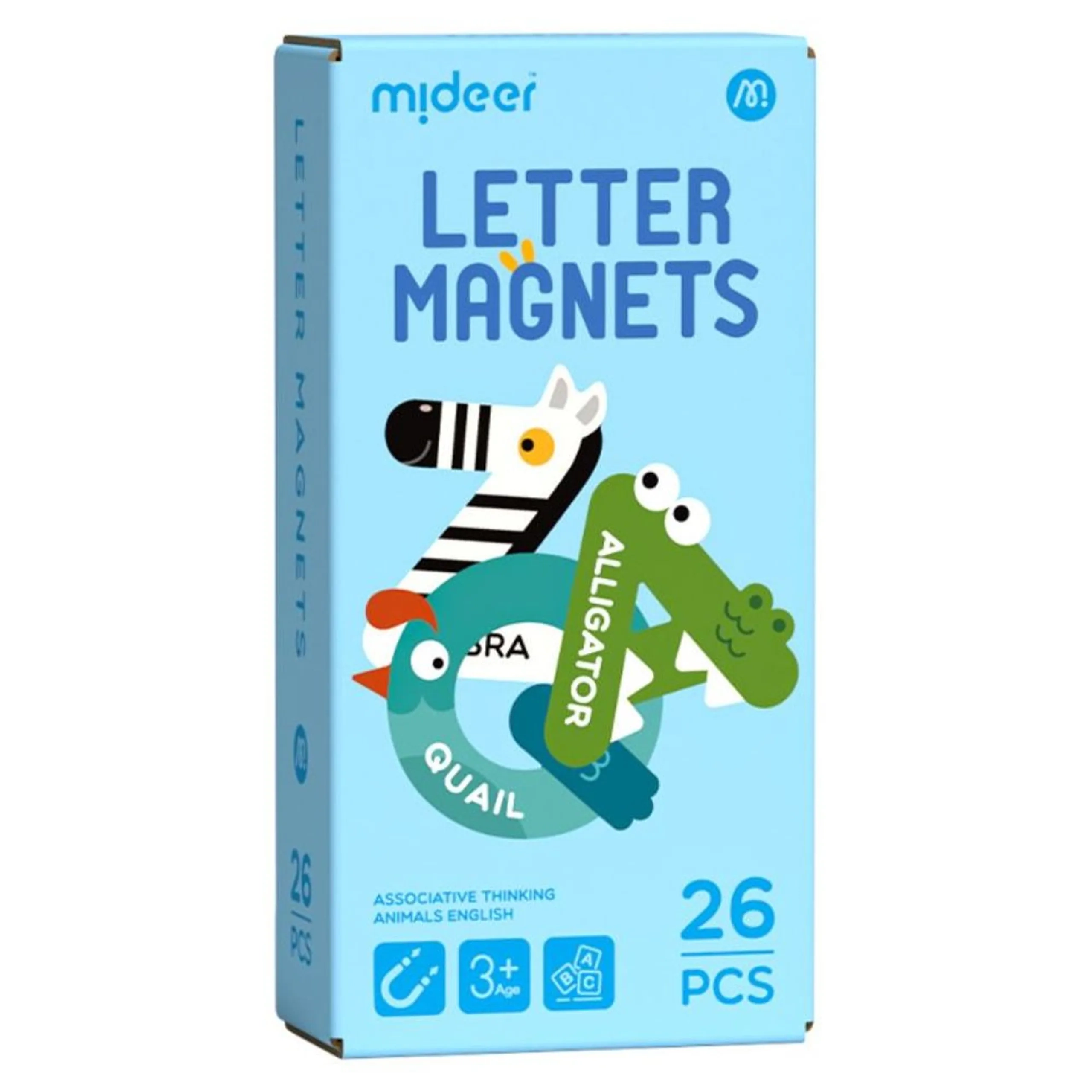 Alphabet Magnets - 3 +