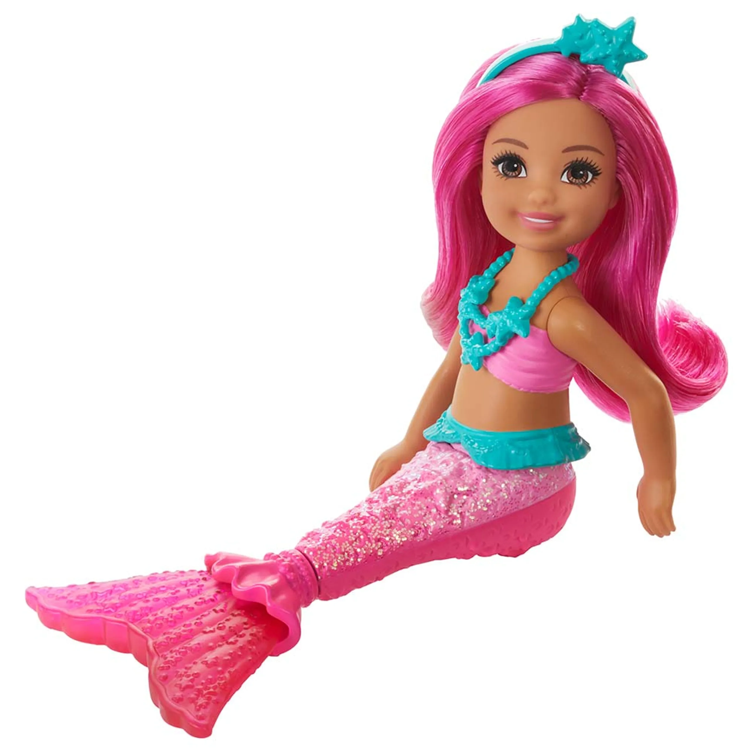 Barbie Dreamtopia Chelsea Mermaid Doll - 6.5-Inch Multicolor Ages 3+
