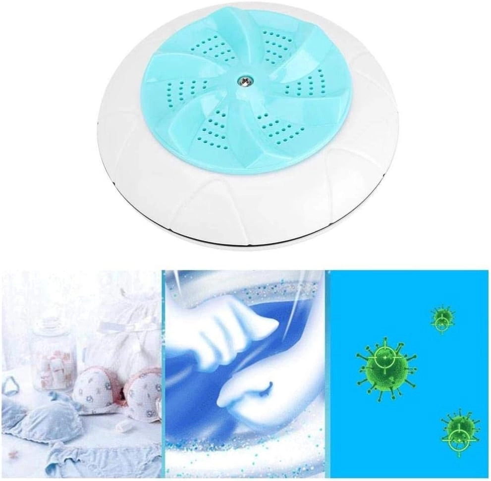 Mini Washing Machine - Portable Ultrasonic Turbine USB Powered