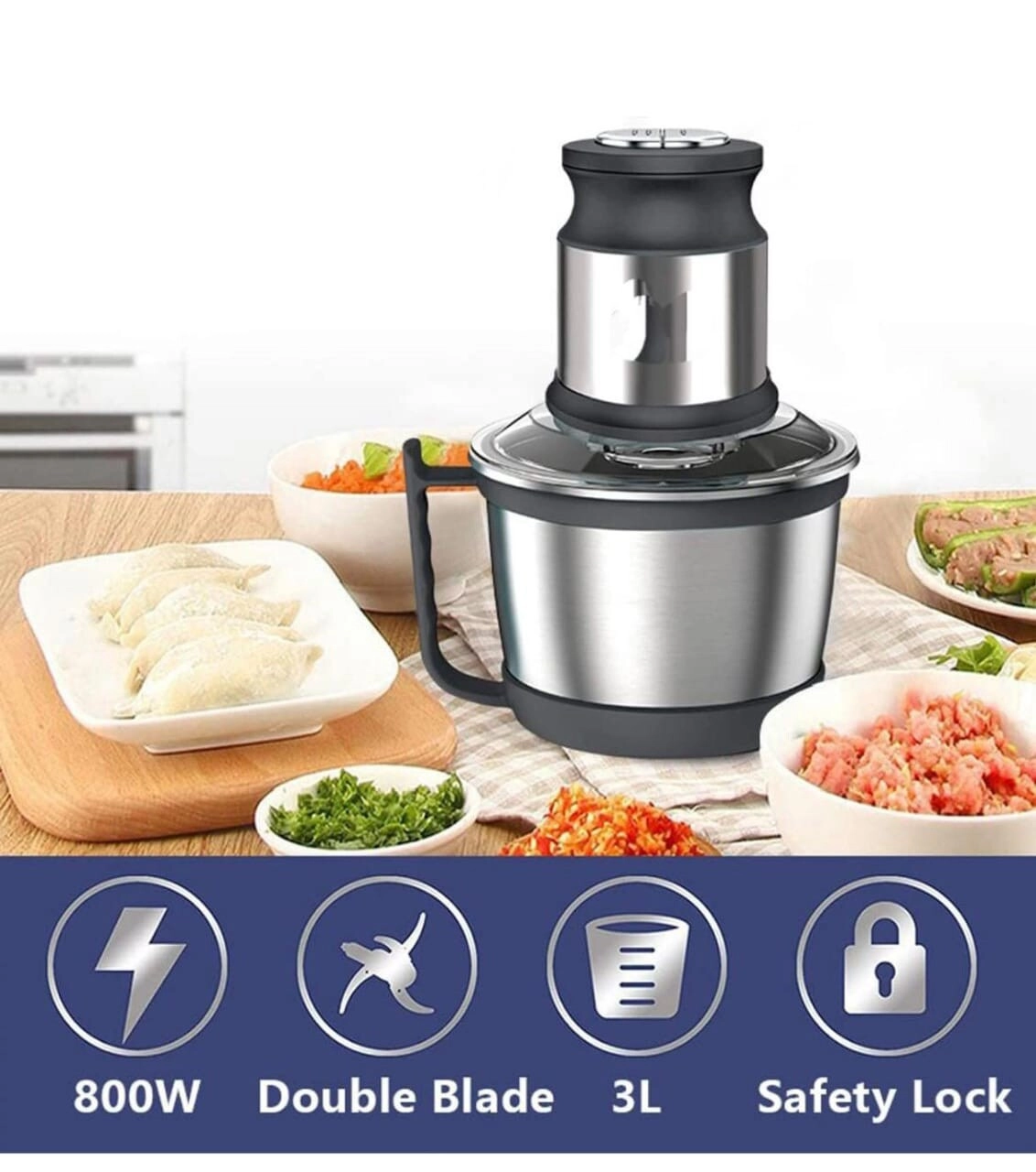 Meat Grinder - 3L Electric