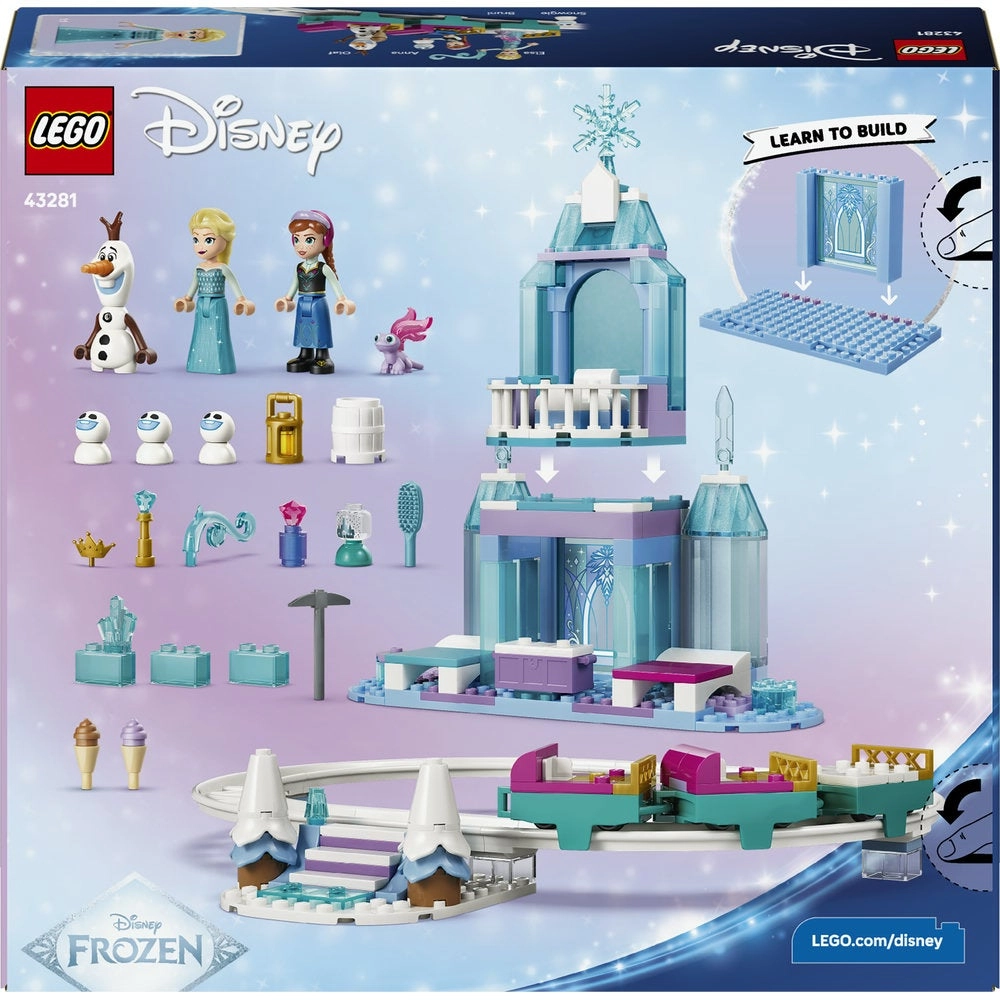 Disney Frozen Elsa's Ice Castle & Snow Ride Adventure (43281)