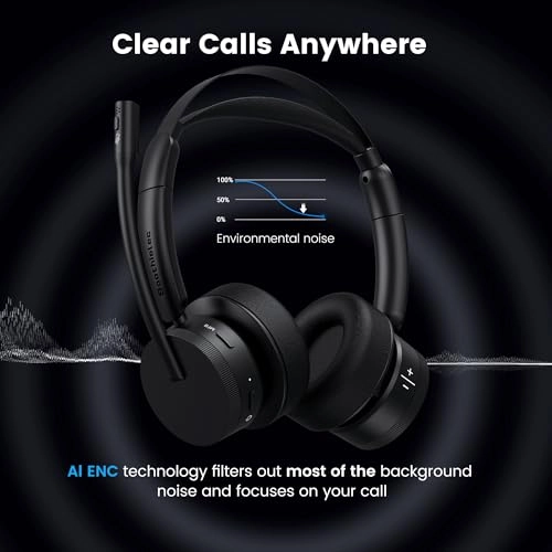 Wireless Headset Wireless+USB Microphone