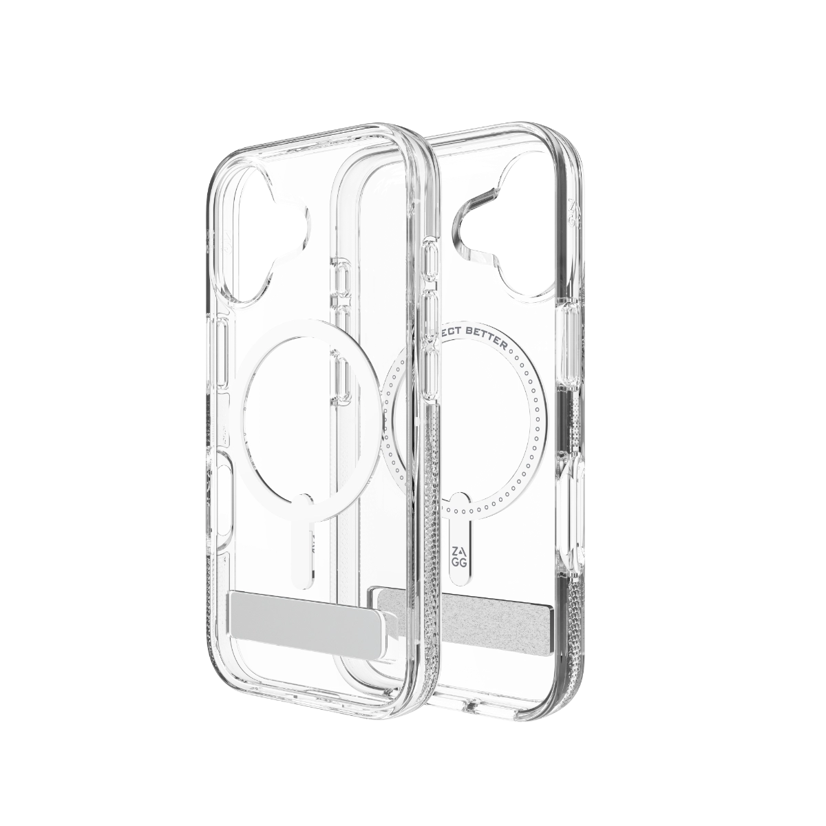 ZAGG Crystal Palace Snap Kickstand Case with MagSafe for Apple iPhone 17