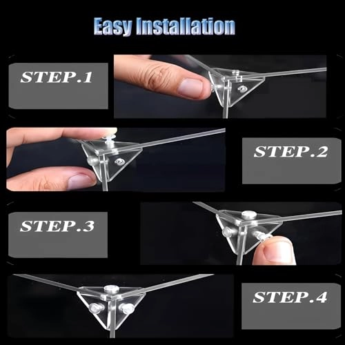 Acrylic Display Case for LEGO 75154 Empire Titanium Fighter