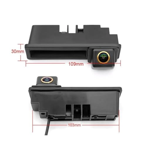 Car Trunk Handle Intelligent Trajectory Tracks Rear View Parking Camera