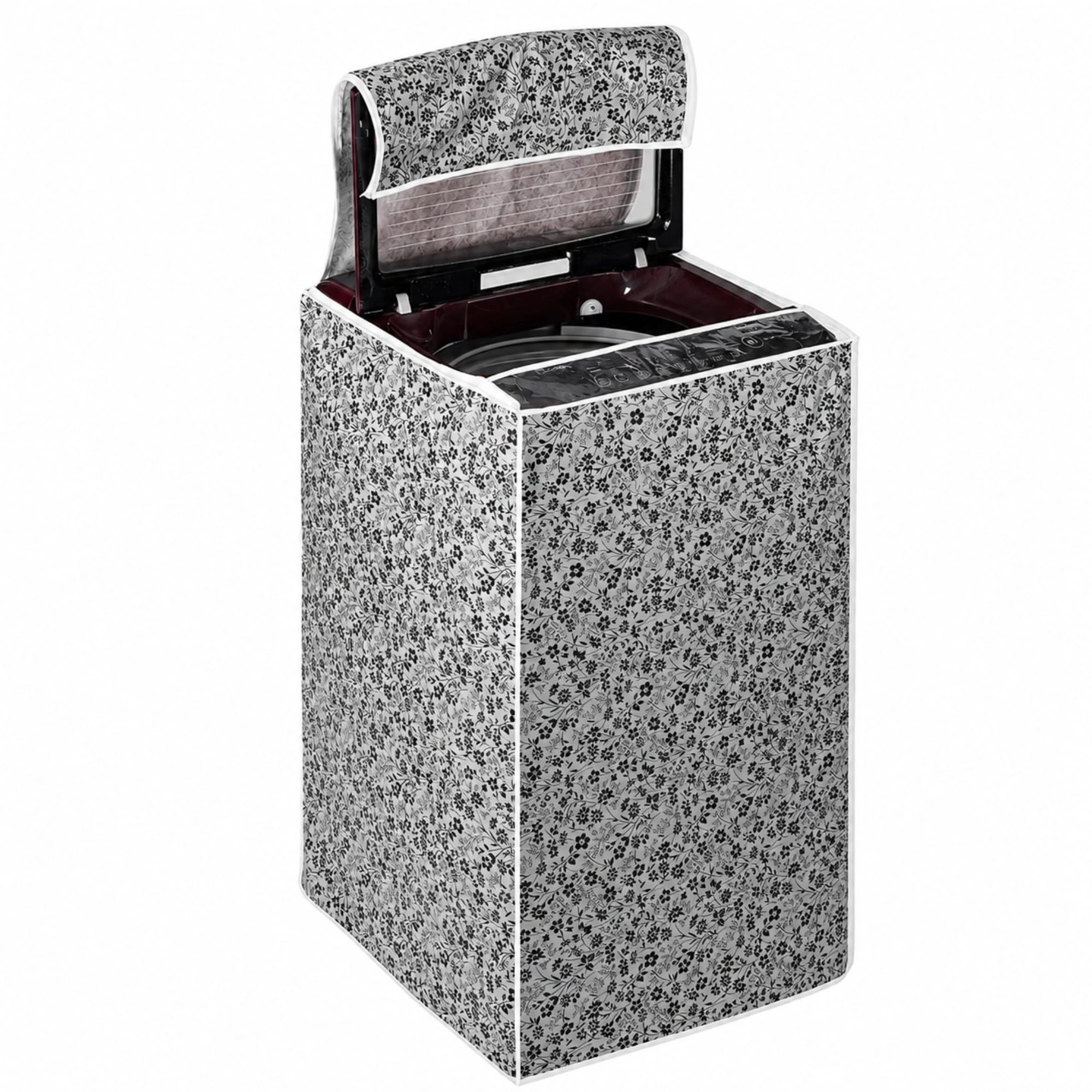 AMPEREUS Washing Machine Cover - Suitable for 6 kg, 6.2 Kg, 6.5 Kg (56cms X 56cms X 85cms)