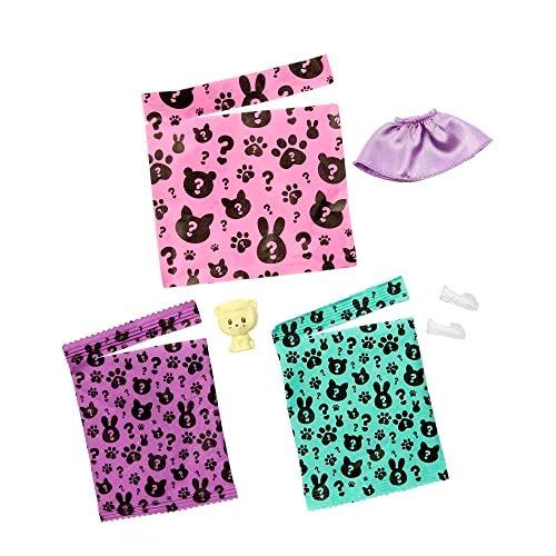 Barbie Cutie Reveal Cozy Cute Tees Series Chelsea Doll - Plush Lion Brunette Ages 3+