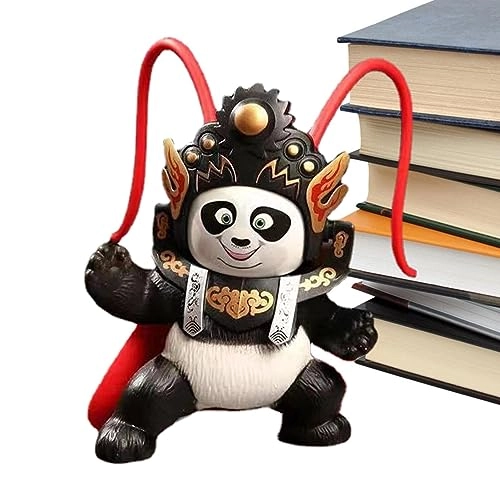 Panda face changing doll - Resin