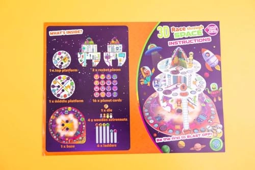 3D Race Through Space