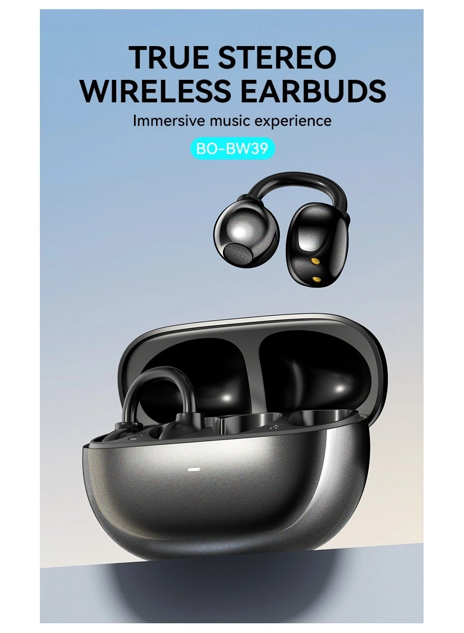 Open Ear Clip-On Earbuds Wireless Earbud