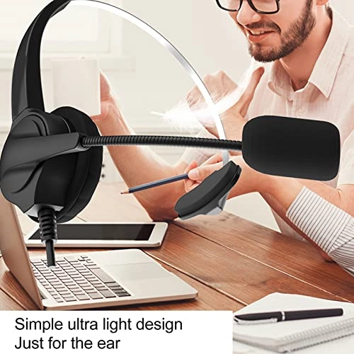 Comfort-Fit Wired Headset