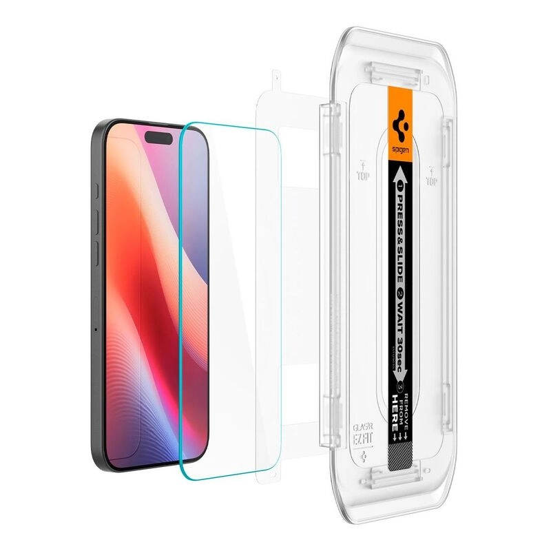 Clear Tempered Glass Screen Protector for iPhone 16 Pro Max