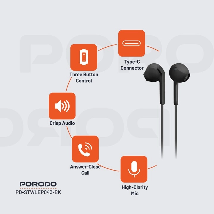 PD3BWEC3 Wired Earphone