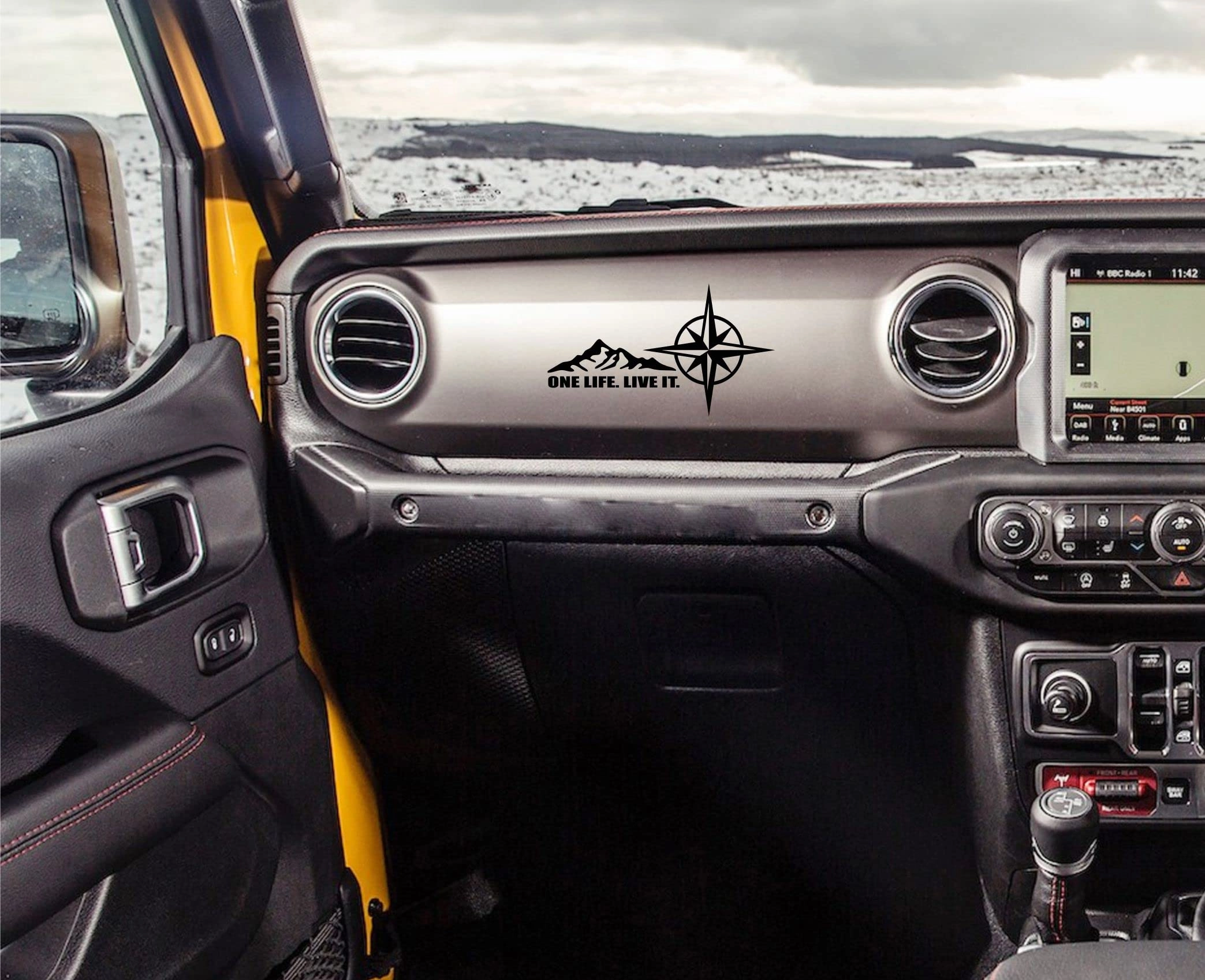 Car Dashboard Stickers