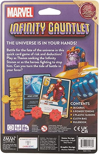Infinity Gauntlet: A Loveletter Game