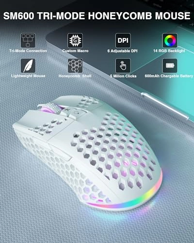 SM600 Gaming Mouse - Bluetooth