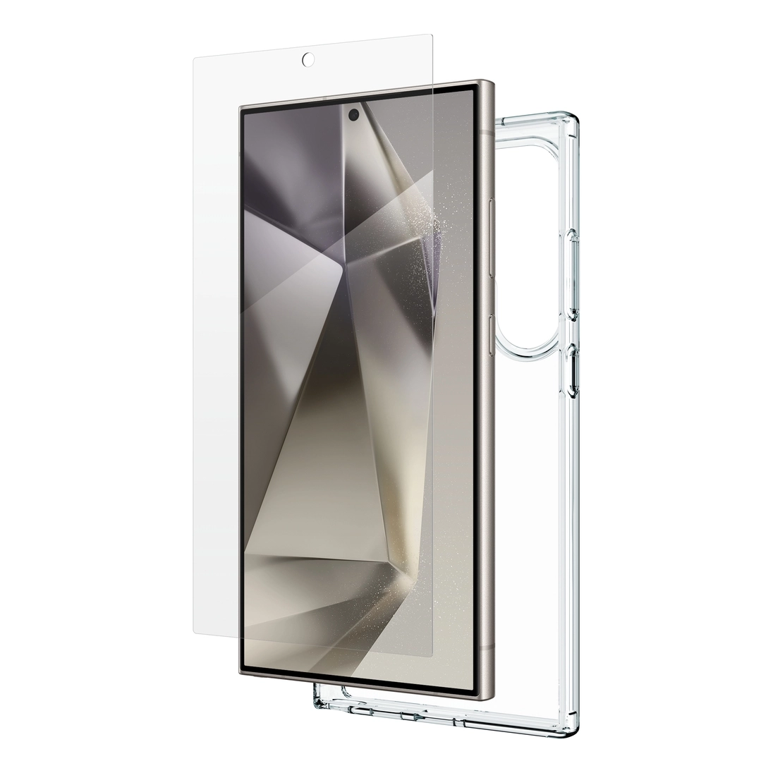 ZAGG Anti-Fingerprint Anti-Microbial Glass Screen Protector for Samsung Galaxy S24+