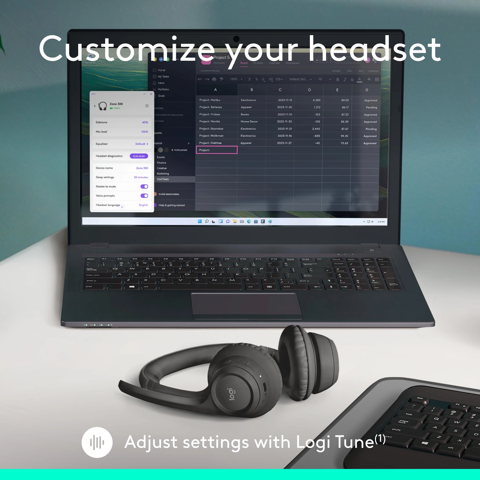 Zone 300 Wireless Headset