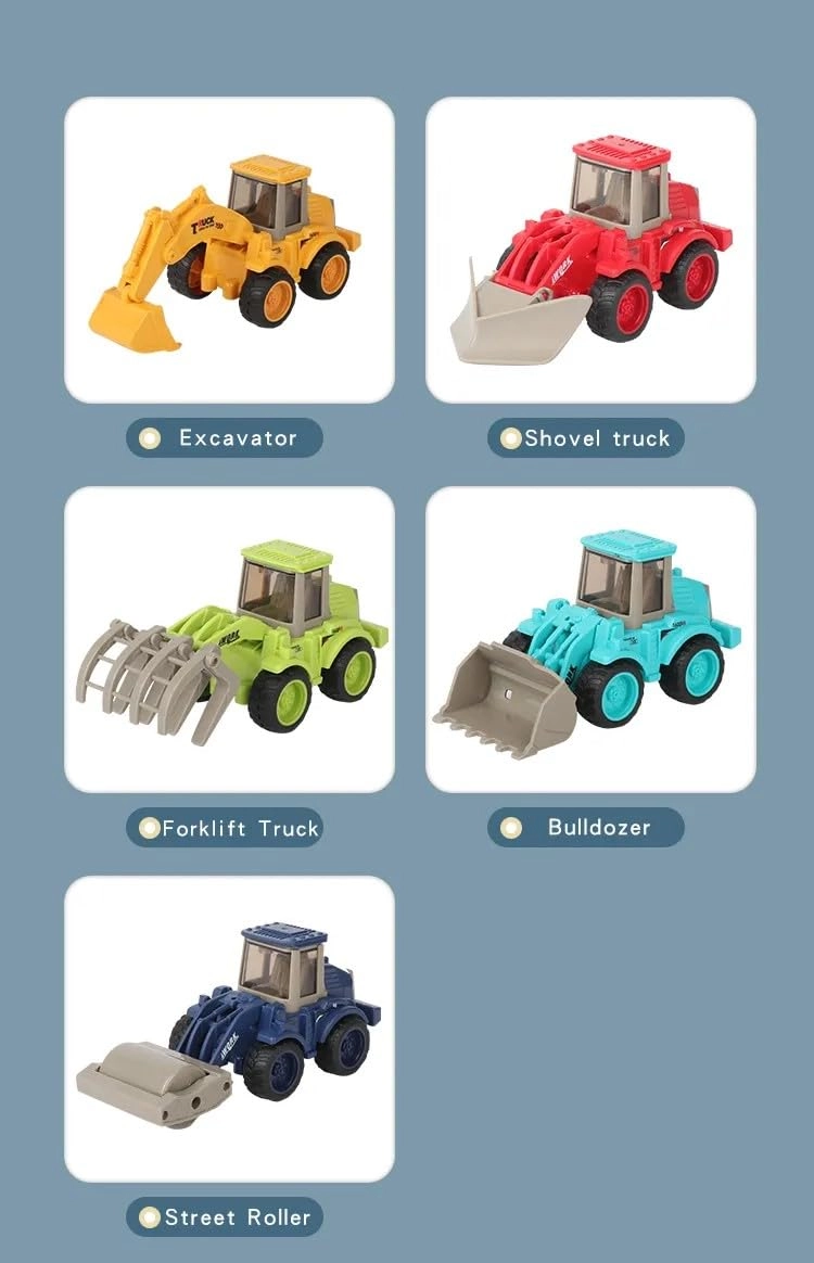 Construction Vehicles - Cartoon