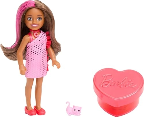 Party Unboxed Chelsea Doll Set - 6 Surprises Colour Changing Ages 3+