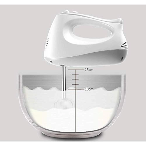 Handheld Electric Egg Beater - High Power 5-speed Turbo