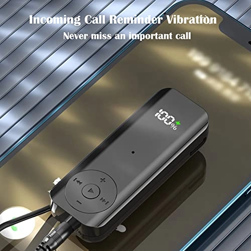 Bluetooth Receiver - Bluetooth 5.2 TYPE-C charging port Built-in high-capacity battery