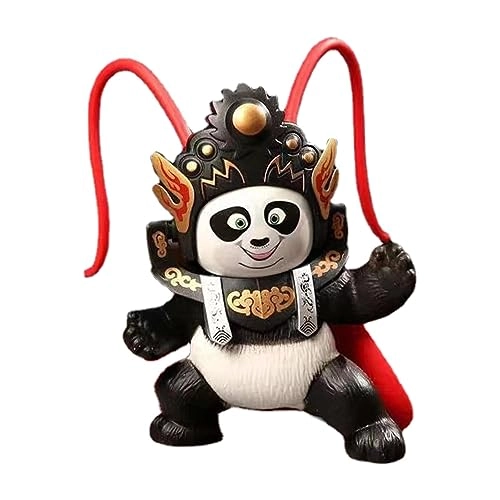 Panda face changing doll - Resin