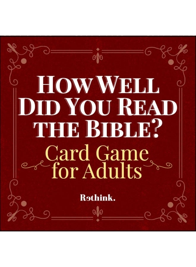 Rethink - Bible Trivia Card Game 250 Cards
