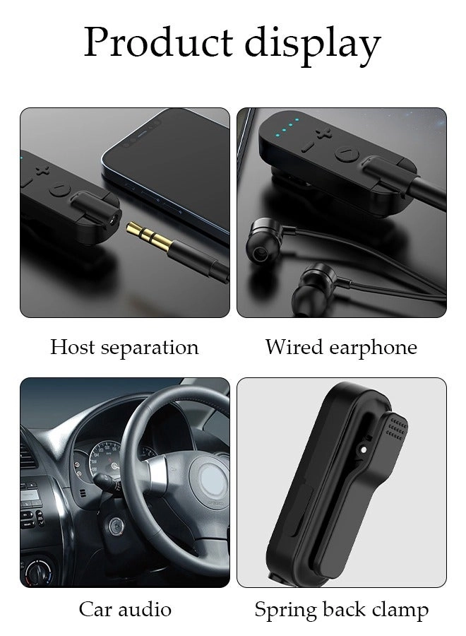 Clip On Bluetooth Earphones Wireless Earbud