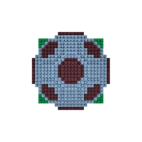 BRXLZ Bricks 3D Football - Alternative Club Colours Aston Villa FC