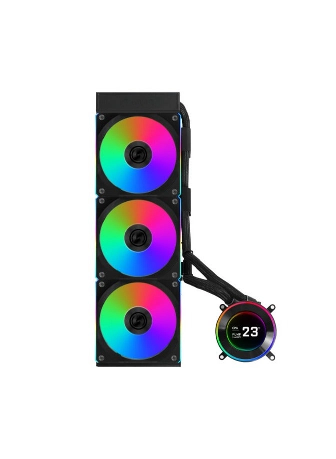 Hydroshift II LCD-C 360CL - 3x 120mm