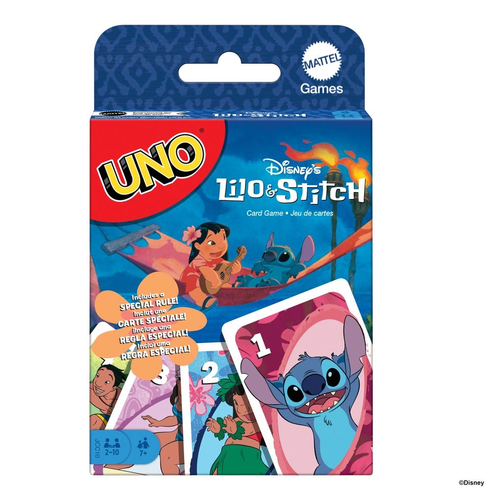 Mattel Uno: Lilo And Stitch - Card Game