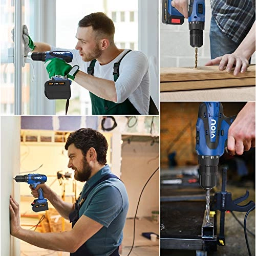 Cordless Drill - 20V 2AH + Cordless Impact Wrench