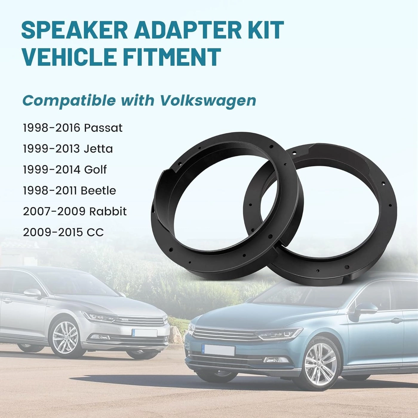 Door Speaker Adapter - 6.5-inch