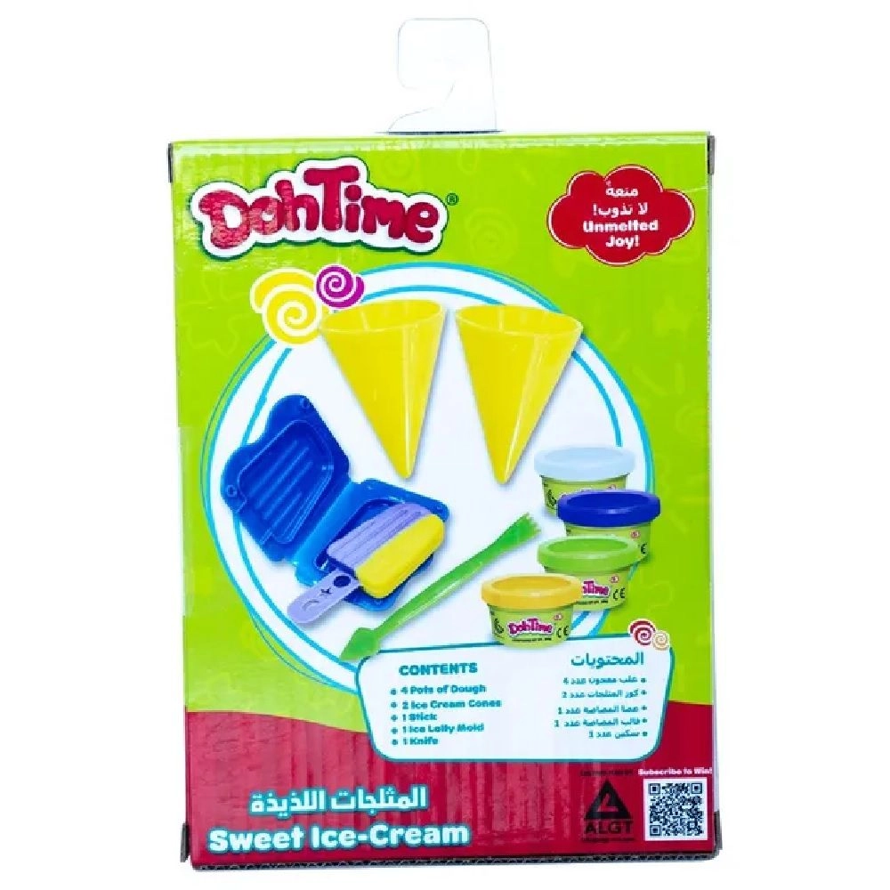 Mini Sweet Ice Cream Play Dough Set - 3+ years