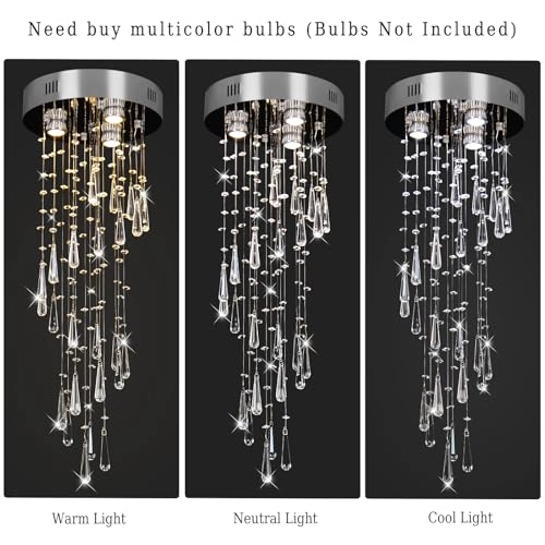 MP092-300 - Modern LED Crystal Chandelier
