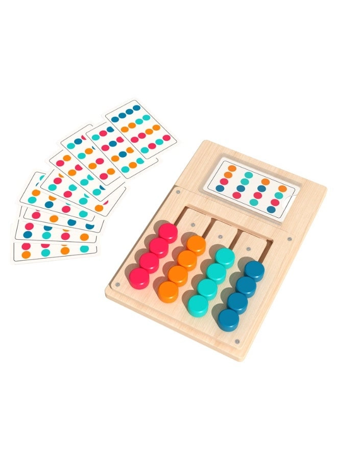 Wooden Bead Pattern Matching Board - 3+ Years