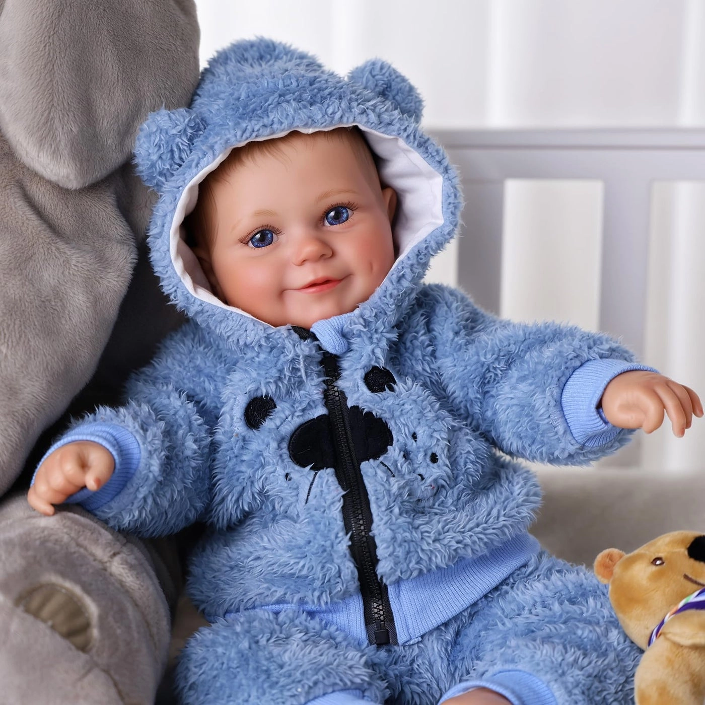 Reborn Baby Doll - 18 Inches Vinyl Boy Ages 3+