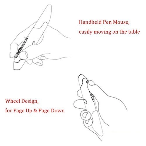 2.4GHz Wireless Optical Pen Mouse - USB