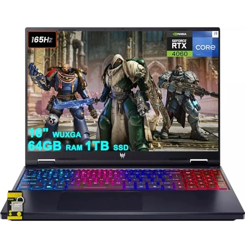 Predator Helios Neo 16 - 16'' i9-14900HX 64GB DDR5 1TB SSD