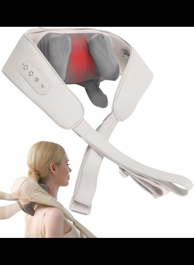 Akzun Trading Neck Massager - Shiatsu Heat 6D Kneading