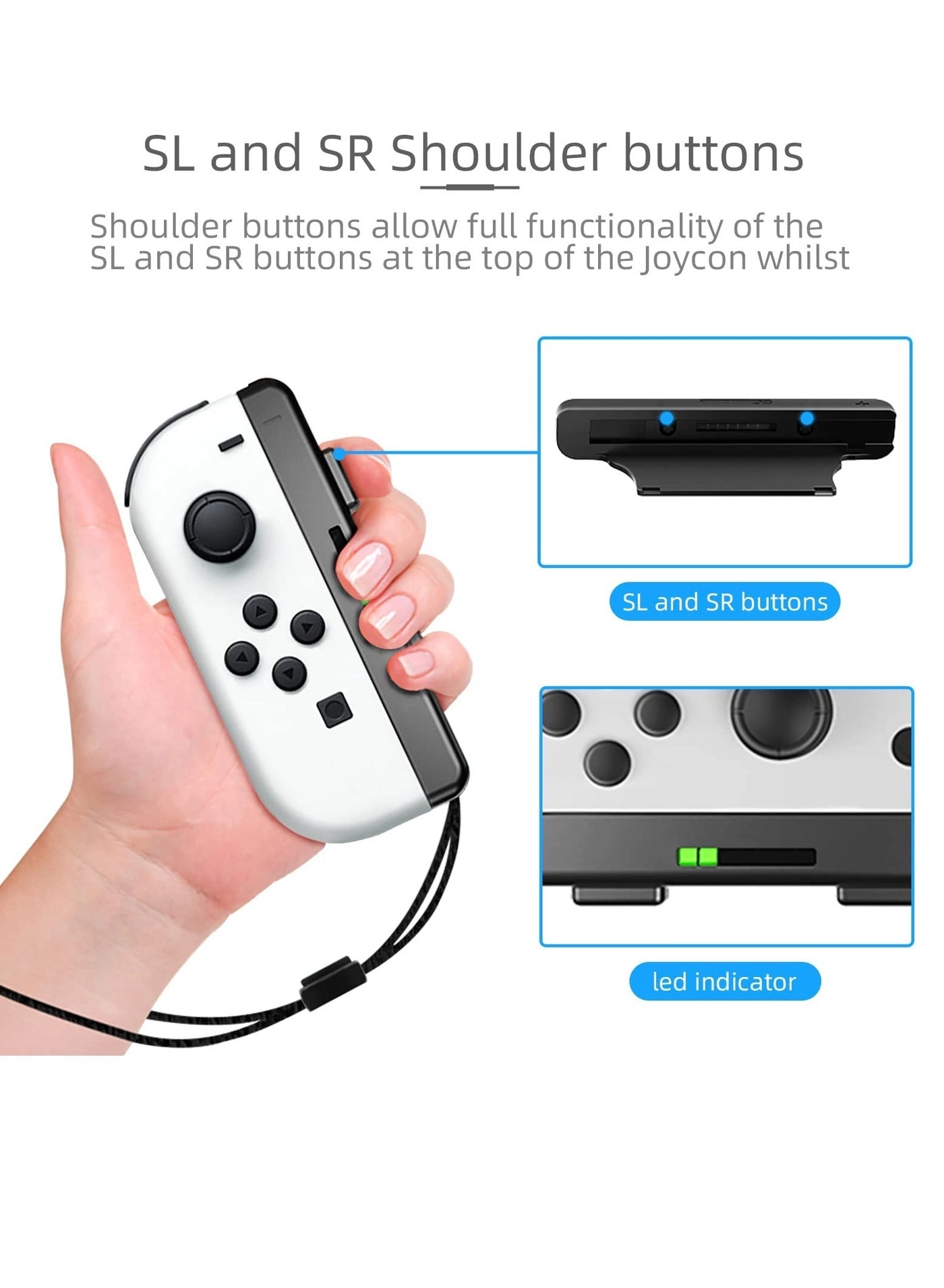 Joycon Grips - Nintendo Switch Switch OLED