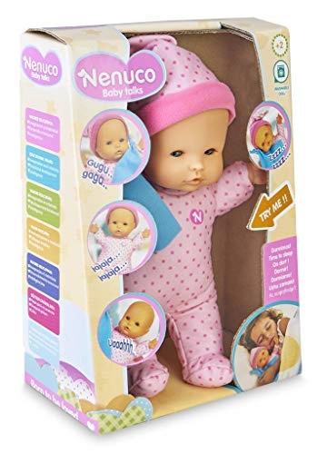 Baby Talks Time To Sleep - 25cm Multicolor